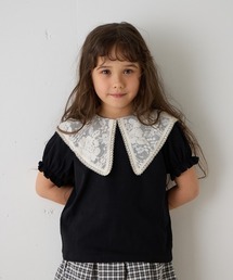 riziere | レースビッグカラートップス(Tシャツ/カットソー)