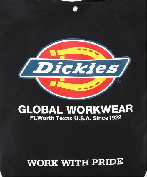 Dickies(ディッキーズ)の「DICKIES LOGO PRINT ROPE TOTE BAG(トートバッグ・メンズ・ホワイト/ブラック/アイボリー/ブラック系2・FREE)」の8枚目の写真