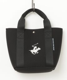 BEVERLY HILLS POLO CLUB（ビバリーヒルズポロクラブ）の「【BEVERLY HILLS POLO CLUB / ビバリーヒルズポロクラブ】パンチングネオプレーンミニトートバッグ（トートバッグ）」