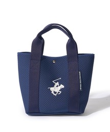 BEVERLY HILLS POLO CLUB（ビバリーヒルズポロクラブ）の「【BEVERLY HILLS POLO CLUB / ビバリーヒルズポロクラブ】パンチングネオプレーンミニトートバッグ（トートバッグ）」
