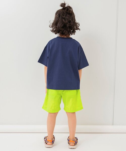 BREEZE(ブリーズ)の「【WEB限定】アクティブワイドハーフパンツ(その他パンツ・キッズ・オレンジ/ライム/ブルー/ベージュ/ブラック・90/100/110/120/130/140/150)」の10枚目の写真