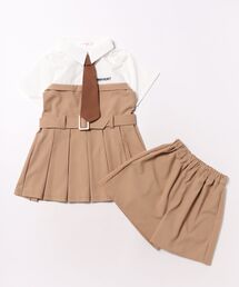 PINKHUNT（ピンクハント）の「PINKHUNT ネクタイ付きチュニックセットアップ 1452K（アンサンブル）」