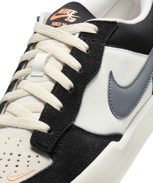 NIKE SB(ナイキエスビー)の「NIKE SB ナイキエスビー SB フォース 58 DV5477-012(スニーカー・メンズ・ブラック・24.5cm/24.0cm/29.0cm/28.5cm/28.0cm/27.5cm/27.0cm/26.5cm/26.0cm/25.5cm/25.0cm)」の6枚目の写真