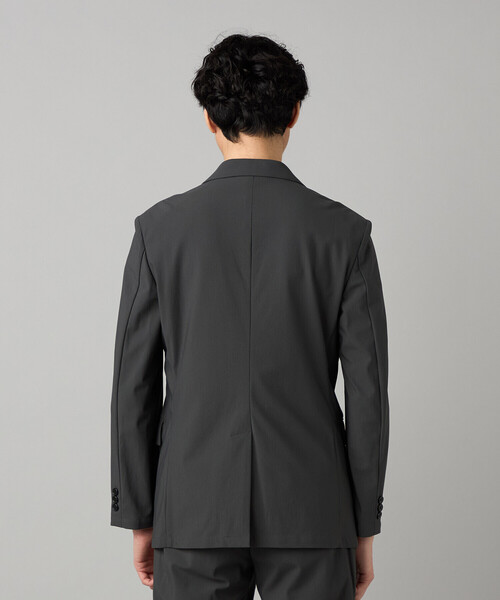 COMME CA MEN(コムサメン)の「【セットアップ対応】福井産 ナイロントリコットジャージー ジャケット(テーラードジャケット・メンズ・グレー・M/L/S)」の17枚目の写真