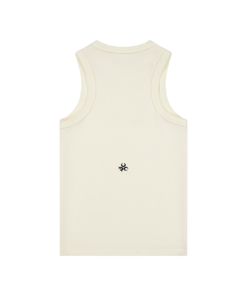 DAUSPICE(ディーオスピス)の「(DUC) Eyelet Stud Tank Top White(Tシャツ/カットソー・レディース・ホワイト・ONE SIZE)」の3枚目の写真
