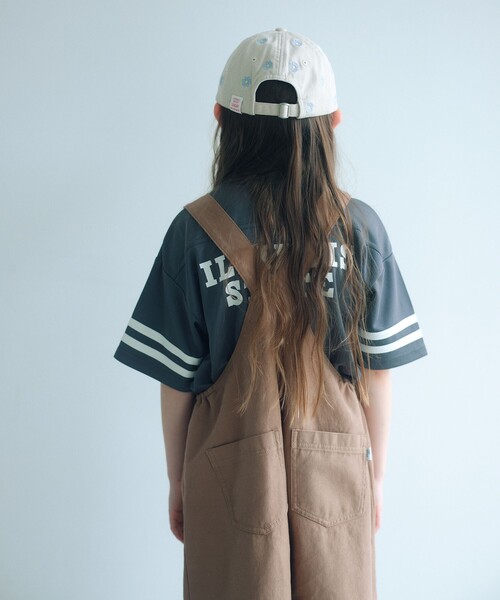 green label relaxing（グリーンレーベルリラクシング）の「【別注】＜LOGAN knitting mills＞ナンバリング Tシャツ / キッズ  120cm-160cm（Tシャツ/カットソー・キッズ・ライトピンク/ダークグレー/コバルトブルー・130cm/120cm/160cm/150cm/140cm）」の7枚目の写真