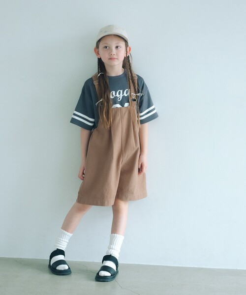 green label relaxing（グリーンレーベルリラクシング）の「【別注】＜LOGAN knitting mills＞ナンバリング Tシャツ / キッズ  120cm-160cm（Tシャツ/カットソー・キッズ・ライトピンク/ダークグレー/コバルトブルー・130cm/120cm/160cm/150cm/140cm）」の8枚目の写真