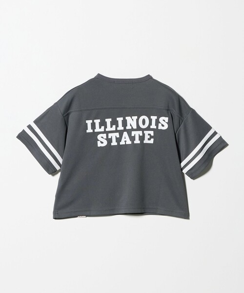 green label relaxing（グリーンレーベルリラクシング）の「【別注】＜LOGAN knitting mills＞ナンバリング Tシャツ / キッズ  120cm-160cm（Tシャツ/カットソー・キッズ・ライトピンク/ダークグレー/コバルトブルー・130cm/120cm/160cm/150cm/140cm）」の13枚目の写真