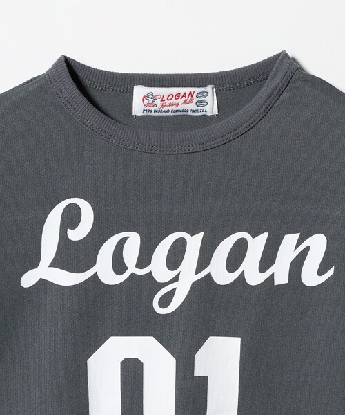 green label relaxing（グリーンレーベルリラクシング）の「【別注】＜LOGAN knitting mills＞ナンバリング Tシャツ / キッズ  120cm-160cm（Tシャツ/カットソー・キッズ・ライトピンク/ダークグレー/コバルトブルー・130cm/120cm/160cm/150cm/140cm）」の14枚目の写真