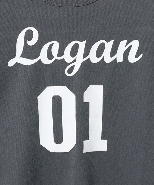 green label relaxing（グリーンレーベルリラクシング）の「【別注】＜LOGAN knitting mills＞ナンバリング Tシャツ / キッズ  120cm-160cm（Tシャツ/カットソー・キッズ・ライトピンク/ダークグレー/コバルトブルー・130cm/120cm/160cm/150cm/140cm）」の16枚目の写真