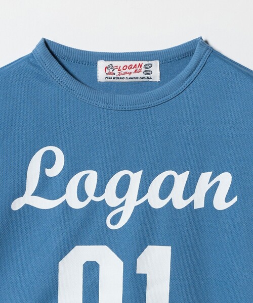 green label relaxing（グリーンレーベルリラクシング）の「【別注】＜LOGAN knitting mills＞ナンバリング Tシャツ / キッズ  120cm-160cm（Tシャツ/カットソー・キッズ・ライトピンク/ダークグレー/コバルトブルー・130cm/120cm/160cm/150cm/140cm）」の18枚目の写真