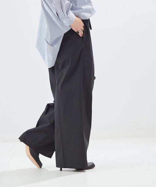 journal standard L'essage（ジャーナルスタンダードレサージュ）の「タイプライターイージーワイドパンツ（その他パンツ・レディース・ライトグレー・40/38/36）」の6枚目の写真