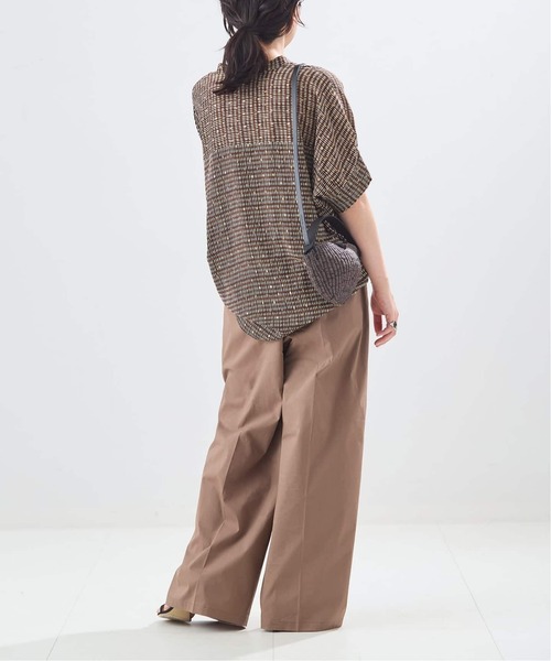 journal standard L'essage（ジャーナルスタンダードレサージュ）の「タイプライターイージーワイドパンツ（その他パンツ・レディース・ライトグレー・40/38/36）」の13枚目の写真