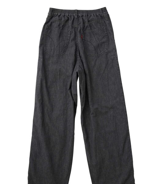 HYSTERIC GLAMOUR（ヒステリックグラマー）の「綿麻デニムタックパンツ（その他パンツ・レディース・ブラック/ライトインディゴブルー・FREE）」の14枚目の写真