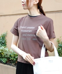 THOUSAND MILE/サウザンドマイル　ショートスリーブコンパクトプリントTEE　SHORT SLEEVE COMPACT  PRINT TEE