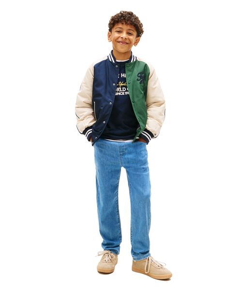 TOMMY HILFIGER(トミーヒルフィガー)の「BOYS デニムパンツ(デニムパンツ・キッズ・インディゴブルー・140cm/150cm/160cm/130cm)」の2枚目の写真