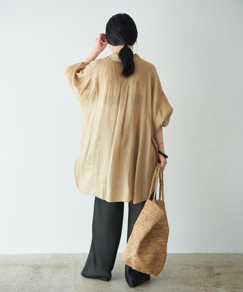 RAMIE LYOCELL VOLUME シャツ（シャツ/ブラウス）｜Plage（プラージュ