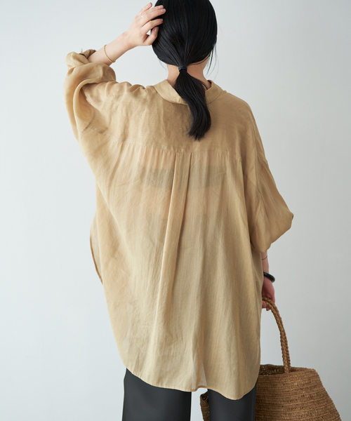 RAMIE LYOCELL VOLUME シャツ（シャツ/ブラウス）｜Plage（プラージュ