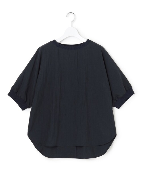 J.PRESS YORK STREET（ジェイプレスヨークストリート）の「【WOMEN】 ドルマンブラウス（シャツ/ブラウス・レディース・グレー系/ネイビー系/ベージュ系・F）」の3枚目の写真