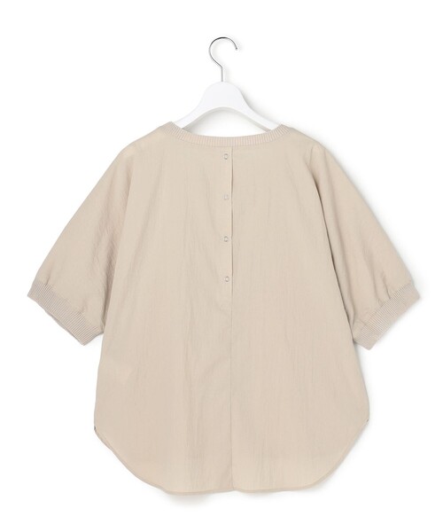 J.PRESS YORK STREET（ジェイプレスヨークストリート）の「【WOMEN】 ドルマンブラウス（シャツ/ブラウス・レディース・グレー系/ネイビー系/ベージュ系・F）」の4枚目の写真
