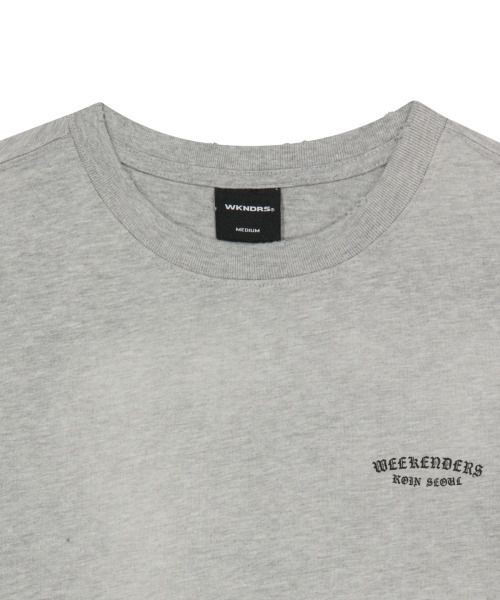 WKNDRS（ウィーキャンドース）の「[KOIN SEOUL] DEATH RIDER LS T-SHIRT (M.GREY)（Tシャツ/カットソー・レディース・その他・MEDIUM/LARGE/X-LARGE）」の7枚目の写真