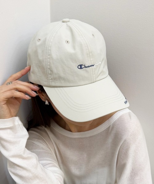 Champion(チャンピオン)の「【Champion】遮熱タフタロングハイキャップ 181-0315(キャップ・レディース・アイボリー/ブラック/チャコールグレー・FREE)」の15枚目の写真