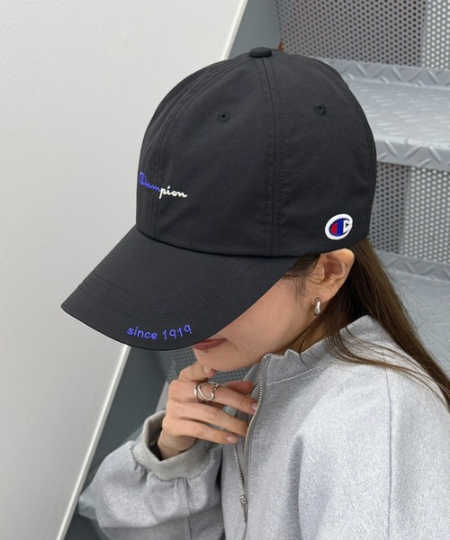 Champion(チャンピオン)の「【Champion】遮熱タフタロングハイキャップ 181-0315(キャップ・レディース・アイボリー/ブラック/チャコールグレー・FREE)」の18枚目の写真