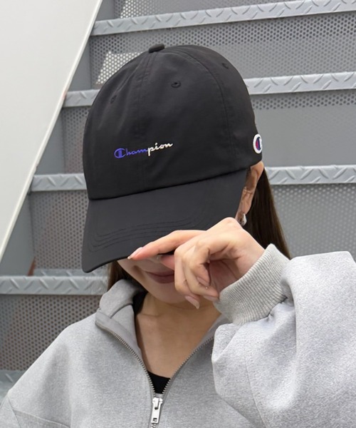 Champion(チャンピオン)の「【Champion】遮熱タフタロングハイキャップ 181-0315(キャップ・レディース・アイボリー/ブラック/チャコールグレー・FREE)」の19枚目の写真