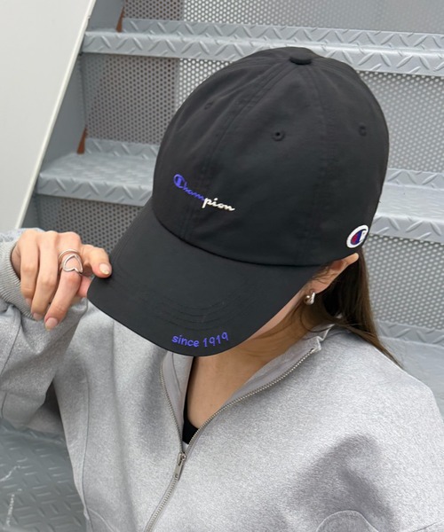 Champion(チャンピオン)の「【Champion】遮熱タフタロングハイキャップ 181-0315(キャップ・レディース・アイボリー/ブラック/チャコールグレー・FREE)」の20枚目の写真