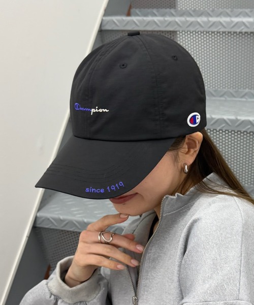 Champion(チャンピオン)の「【Champion】遮熱タフタロングハイキャップ 181-0315(キャップ・レディース・アイボリー/ブラック/チャコールグレー・FREE)」の21枚目の写真