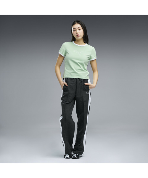 PUMA(プーマ)の「PUMA プーマ ウィメンズ PUMA x パワーパフ ガールズ バック プリント リンガ(Tシャツ/カットソー・レディース・ホワイト/グリーン・X-LARGE/SMALL/MEDIUM/LARGE)」の4枚目の写真