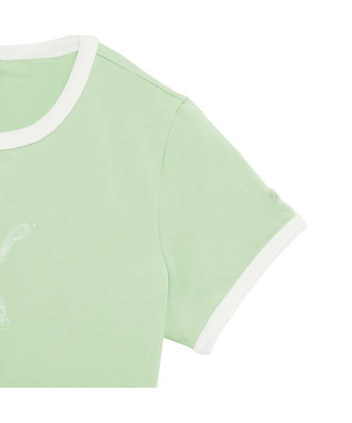 PUMA(プーマ)の「PUMA プーマ ウィメンズ PUMA x パワーパフ ガールズ バック プリント リンガ(Tシャツ/カットソー・レディース・ホワイト/グリーン・X-LARGE/SMALL/MEDIUM/LARGE)」の7枚目の写真