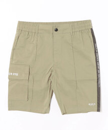 LUXE R GOLF（ラグジュ ゴルフ）の「(RM)【LUXE R GOLF】ストレッチ クロス サイドロゴ ショート ピンタック パンツ（チノパンツ）」