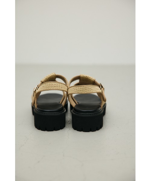 STYLEMIXER（スタイルミキサー）の「クロシェチャンキーソールサンダル（サンダル・レディース・ベージュ・SMALL/MEDIUM/LARGE）」の6枚目の写真