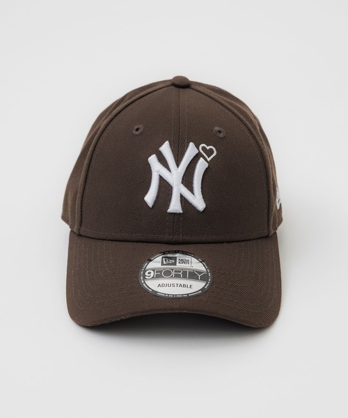 BASICKS（ベイシックス）の「【BASICKS/ベーシックス】 Newera Yankees Cap BROWN/ニューエラヤンキースキャップブラウン（キャップ・レディース・ブラウン・FREE）」の2枚目の写真