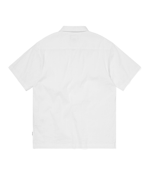 thisisneverthat（ディスイズネバーザット）の「Crazy Pleated S/S Shirt（シャツ/ブラウス・メンズ・ホワイト・L/M/S/XL）」の3枚目の写真