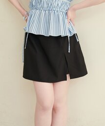 natural couture | 【水着】ファスナー付きキュロット(水着)