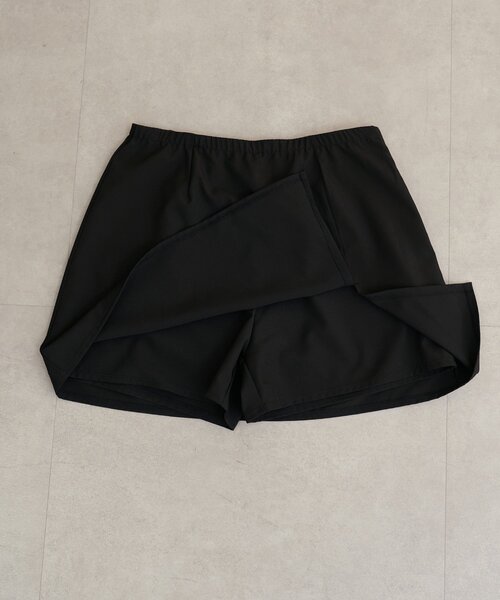 natural couture（ナチュラルクチュール）の「【水着】ファスナー付きキュロット（水着・レディース・ブラック/ホワイト系その他・LARGE/MEDIUM）」の15枚目の写真