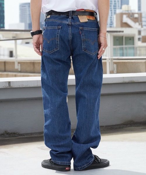 Levi's(リーバイス)の「LEVI'S/リーバイス 505 REGULAR DENIM PANTS ジーンズ ジーパン 2026年 夏 夏服 秋服(デニムパンツ・メンズ・インディゴブルー/ダークインディゴブルー・W28xL32/W29xL32/W30xL32/W31xL32/W32xL32/W33xL32/W34xL32/W36xL32)」の22枚目の写真