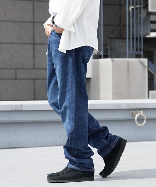Levi's(リーバイス)の「LEVI'S/リーバイス 505 REGULAR DENIM PANTS ジーンズ ジーパン 2026年 夏 夏服 秋服(デニムパンツ・メンズ・インディゴブルー/ダークインディゴブルー・W28xL32/W29xL32/W30xL32/W31xL32/W32xL32/W33xL32/W34xL32/W36xL32)」の11枚目の写真
