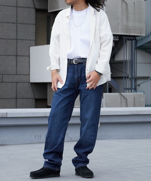 Levi's(リーバイス)の「LEVI'S/リーバイス 505 REGULAR DENIM PANTS ジーンズ ジーパン 2026年 夏 夏服 秋服(デニムパンツ・メンズ・インディゴブルー/ダークインディゴブルー・W28xL32/W29xL32/W30xL32/W31xL32/W32xL32/W33xL32/W34xL32/W36xL32)」の13枚目の写真