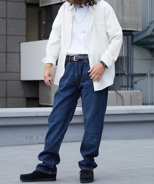 Levi's(リーバイス)の「LEVI'S/リーバイス 505 REGULAR DENIM PANTS ジーンズ ジーパン 2026年 夏 夏服 秋服(デニムパンツ・メンズ・インディゴブルー/ダークインディゴブルー・W28xL32/W29xL32/W30xL32/W31xL32/W32xL32/W33xL32/W34xL32/W36xL32)」の14枚目の写真