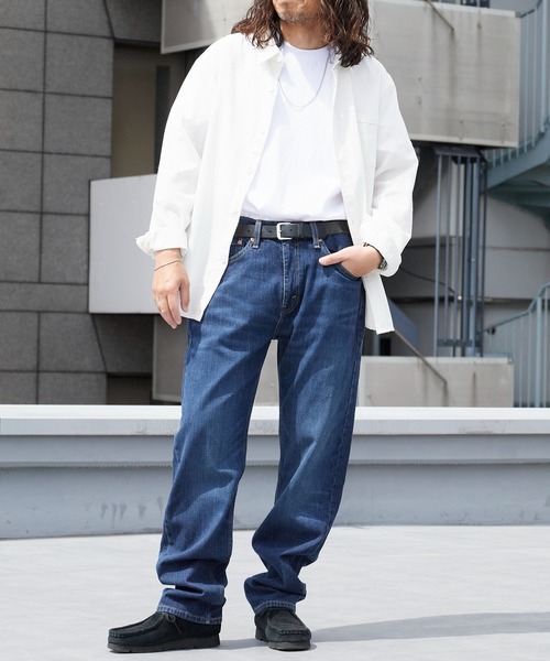 Levi's(リーバイス)の「LEVI'S/リーバイス 505 REGULAR DENIM PANTS ジーンズ ジーパン 2026年 夏 夏服 秋服(デニムパンツ・メンズ・インディゴブルー/ダークインディゴブルー・W28xL32/W29xL32/W30xL32/W31xL32/W32xL32/W33xL32/W34xL32/W36xL32)」の16枚目の写真