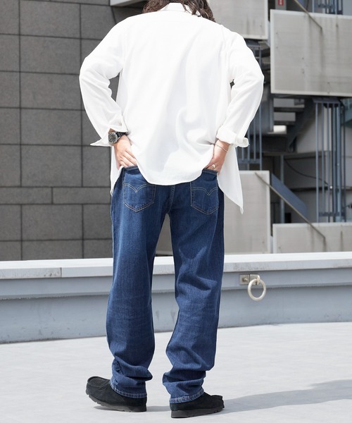 Levi's(リーバイス)の「LEVI'S/リーバイス 505 REGULAR DENIM PANTS ジーンズ ジーパン 2026年 夏 夏服 秋服(デニムパンツ・メンズ・インディゴブルー/ダークインディゴブルー・W28xL32/W29xL32/W30xL32/W31xL32/W32xL32/W33xL32/W34xL32/W36xL32)」の17枚目の写真