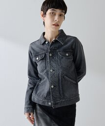 Whim Gazette アンサンブル F/F チャコールグレー(ラメ) 【古着】【中古】 Whim Gazette - Whim Gazette アンサンブル F/F チャコールグレー(ラメ