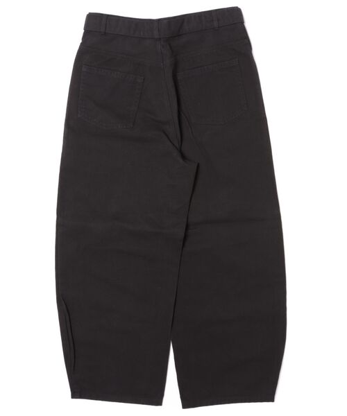 STYLISE（スタイライズ）の「【alvana】BLACK TWILL BELTED WIDE PANTS / 2カラー [ALV-90175]（その他パンツ・メンズ・ブラック/ブラック系・M）」の10枚目の写真