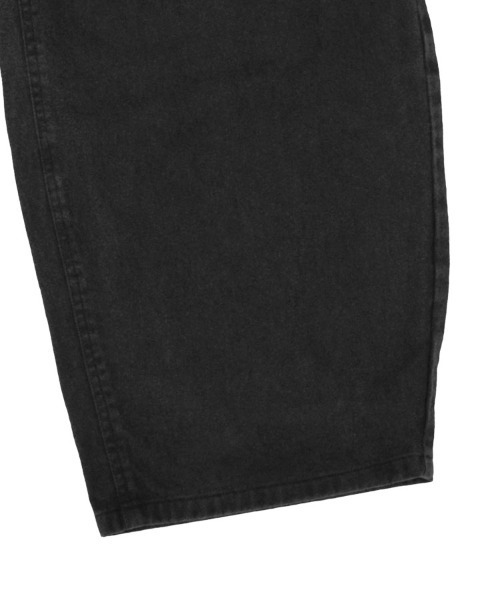 STYLISE（スタイライズ）の「【alvana】BLACK TWILL BELTED WIDE PANTS / 2カラー [ALV-90175]（その他パンツ・メンズ・ブラック/ブラック系・M）」の8枚目の写真