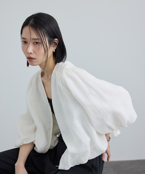 WEB限定】ラスターラミーカルゼブルゾン（ブルゾン）｜SALON adam et