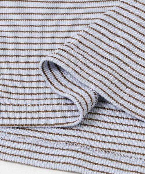 SENSE OF PLACE by URBAN RESEARCH(センスオブプレイスバイアーバンリサーチ)の「『別注』Healthknit×SENSE OF PLACE ボーダーTシャツ(Tシャツ/カットソー・レディース・ホワイト系その他/ブルー系その他/イエロー系その他・ONE)」の19枚目の写真