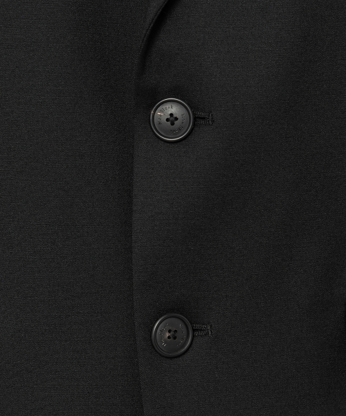 NONBLANK（ノンブランク）の「メリノウールセミオーバーフィットジャケット_BLACK（テーラードジャケット・メンズ・ブラック・MEDIUM/LARGE/X-LARGE）」の4枚目の写真